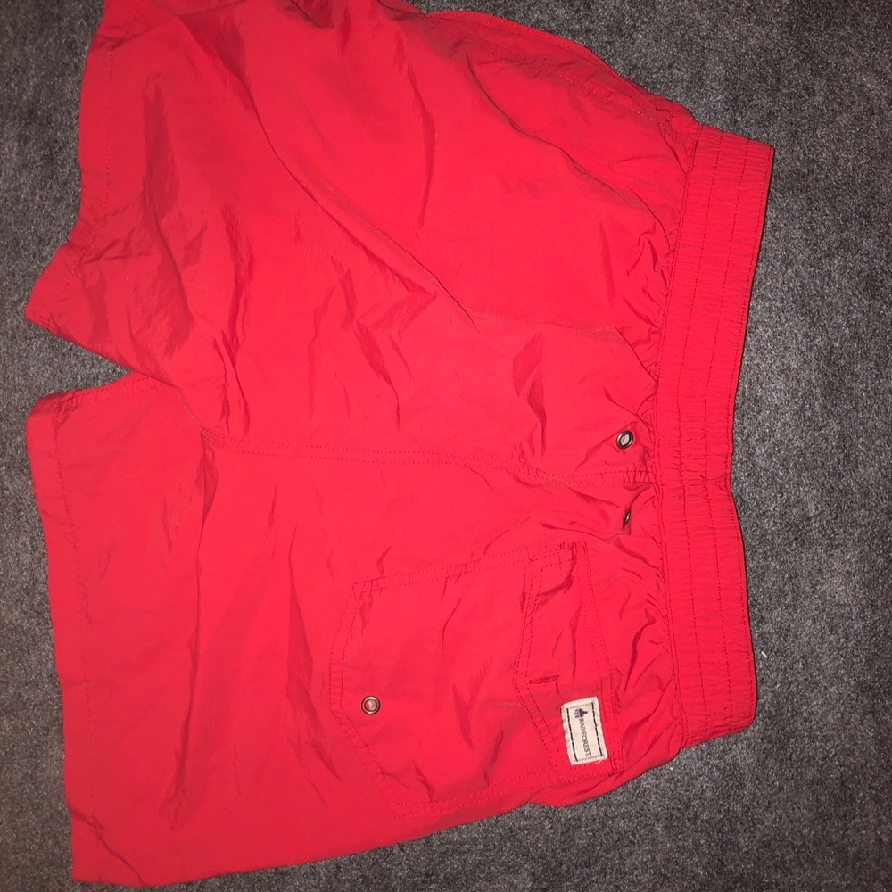 Red Swimming Trunks Men